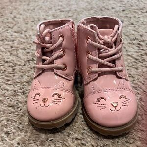 Pink Baby Kitty Boots